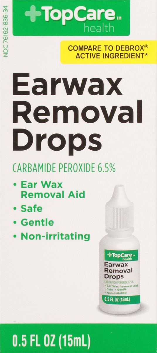 slide 6 of 9, TopCare Health Earwax Removal Drops 0.5 fl oz, 0.5 fl oz