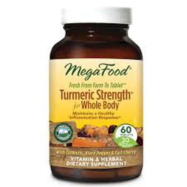 slide 1 of 1, MegaFood Turmeric Strength, 1 ct