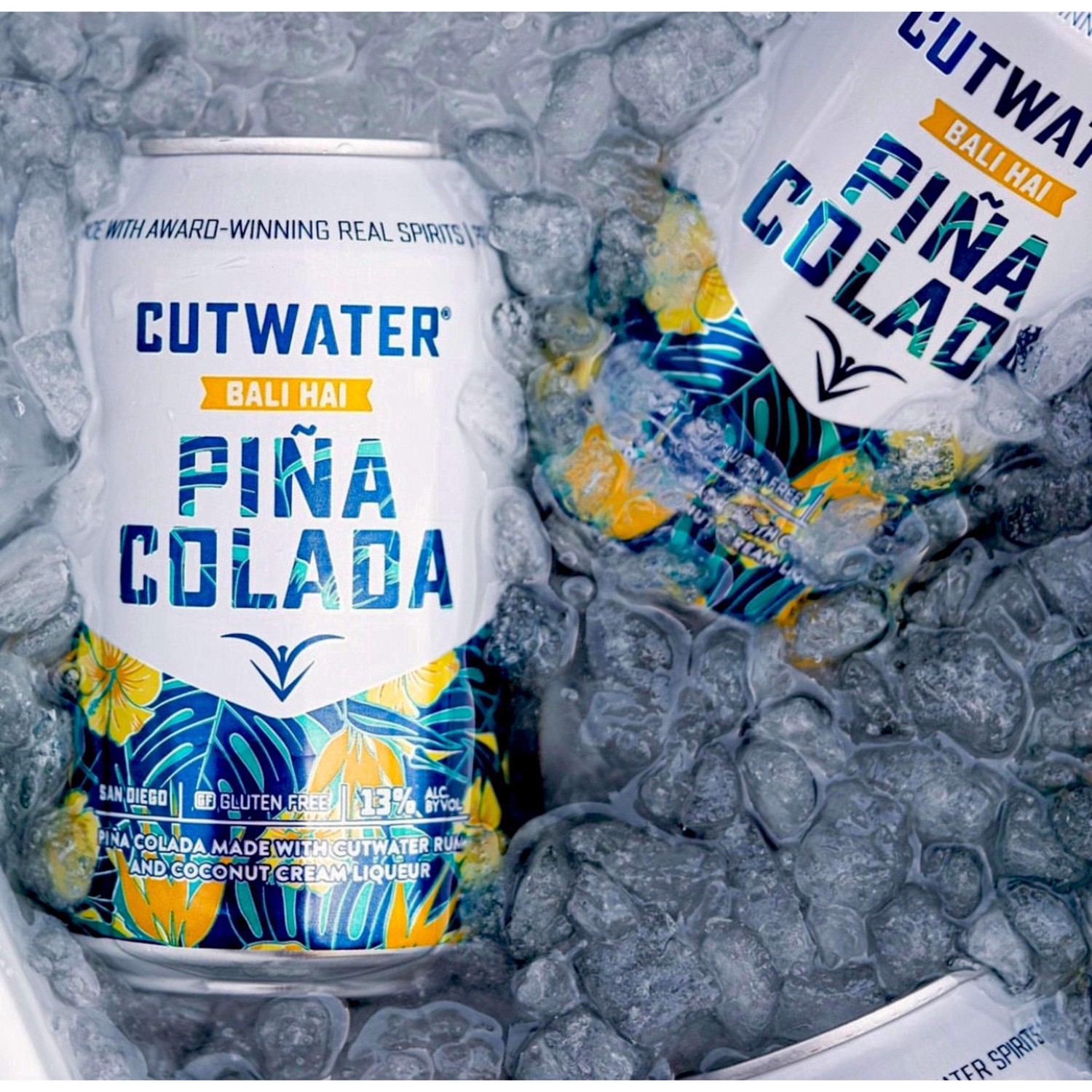 slide 5 of 33, Cutwater Spirits Pina Colada Cocktail - 4pk/12 fl oz Cans, 4 ct; 12 fl oz