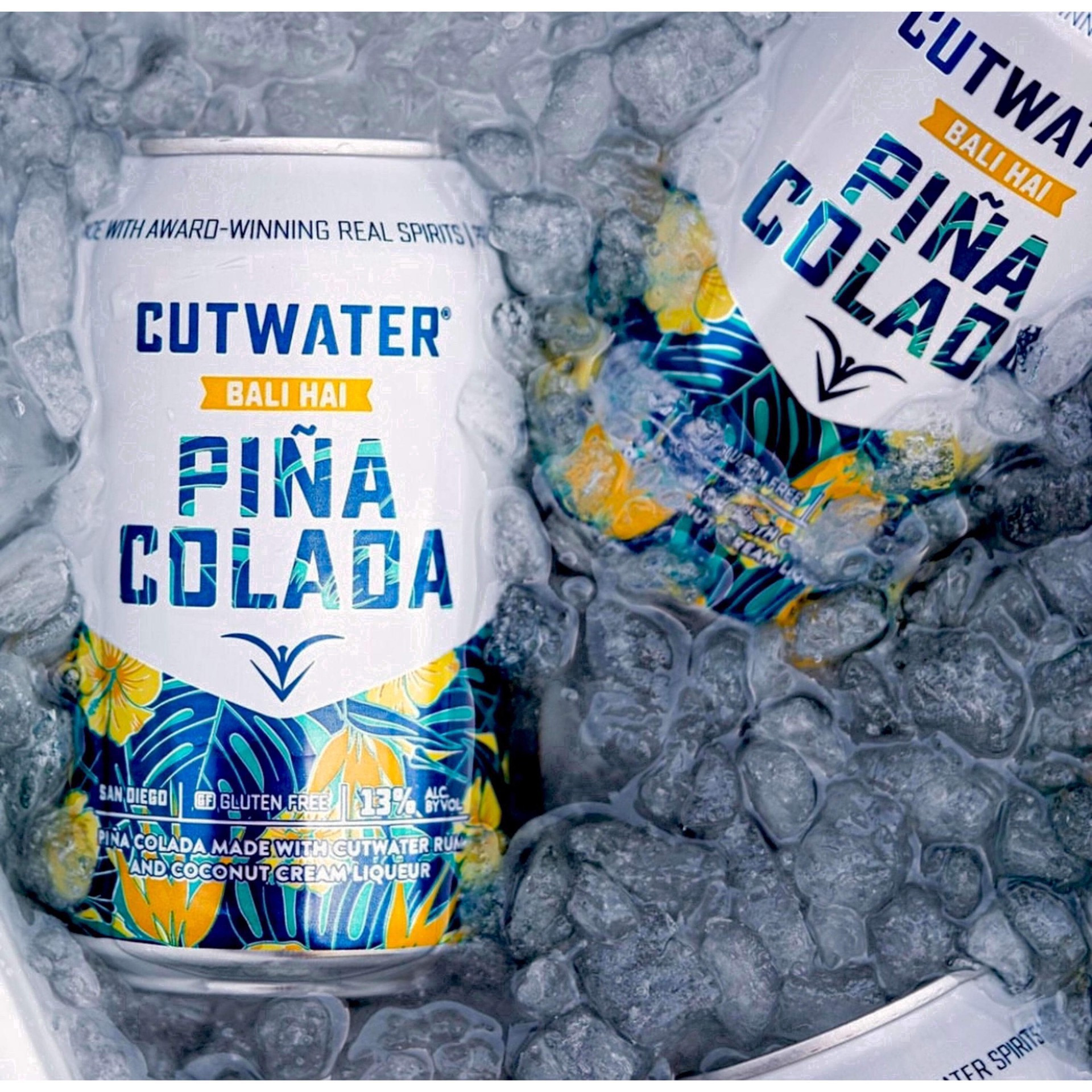 slide 29 of 33, Cutwater Spirits Pina Colada Cocktail - 4pk/12 fl oz Cans, 4 ct; 12 fl oz