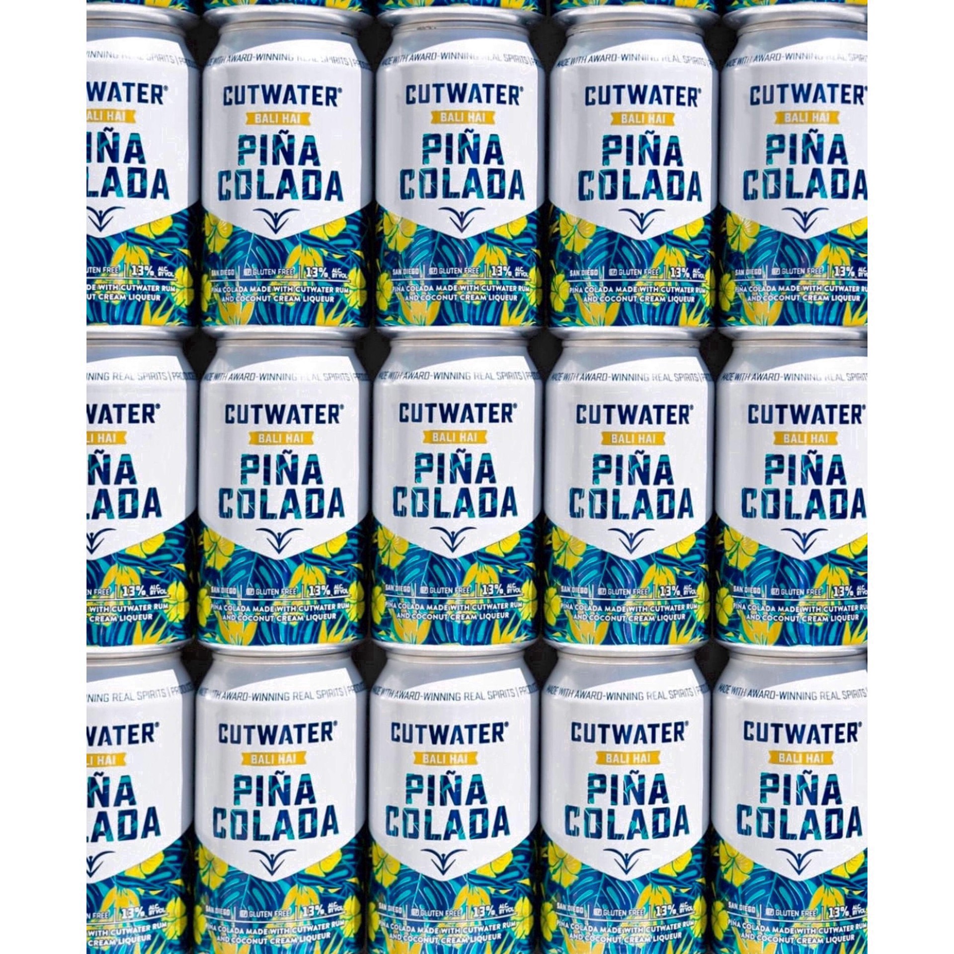 slide 30 of 33, Cutwater Spirits Pina Colada Cocktail - 4pk/12 fl oz Cans, 4 ct; 12 fl oz