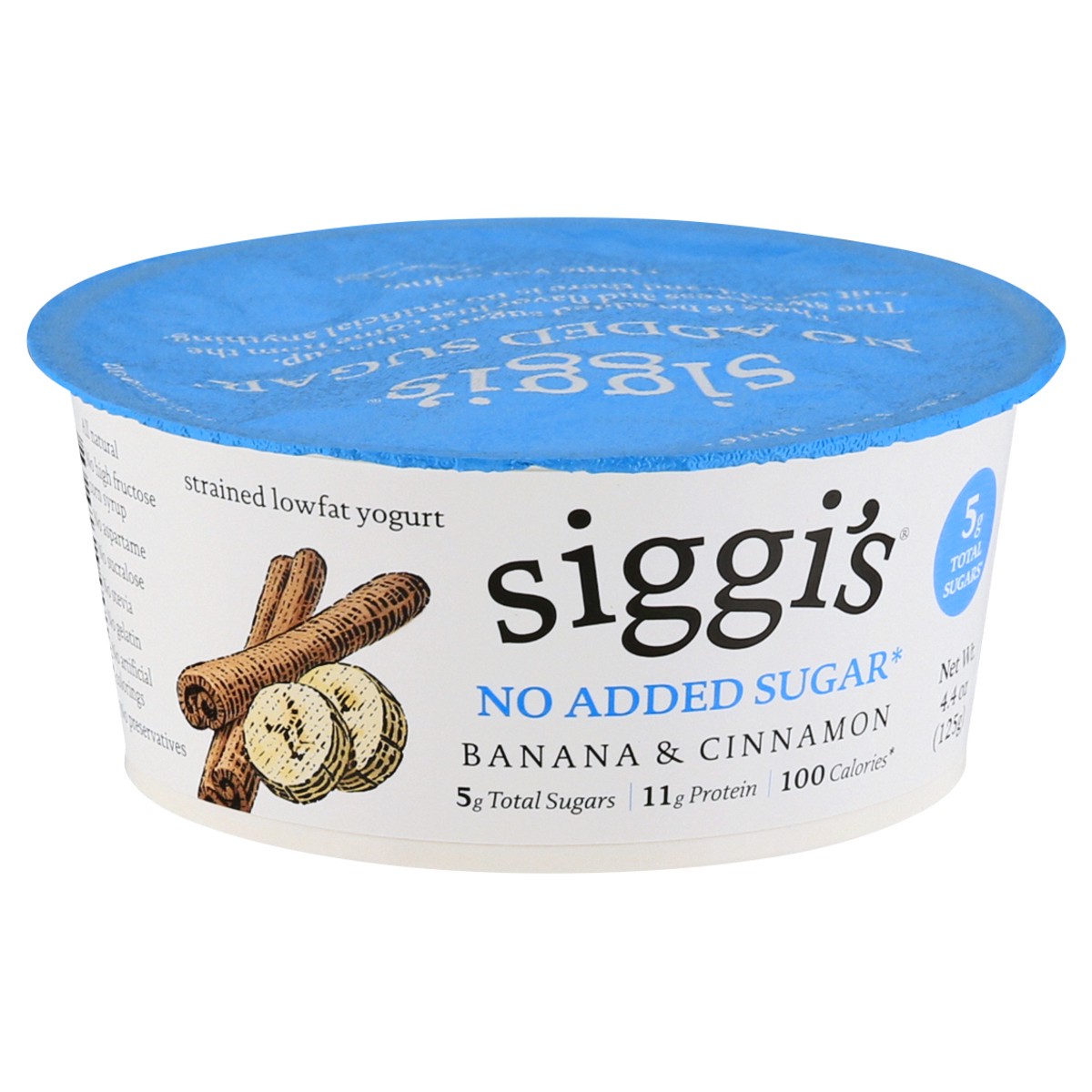 slide 2 of 10, Siggi's Icelandic Style Cream-Skyr - Banana & Cinnamon, 4.4 oz