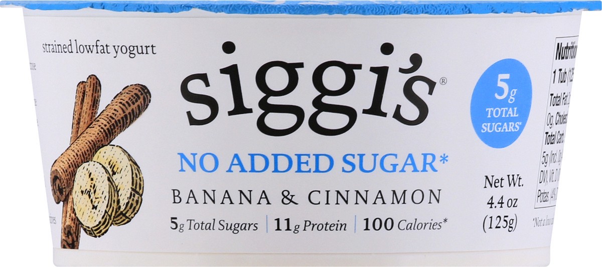 slide 9 of 10, Siggi's Icelandic Style Cream-Skyr - Banana & Cinnamon, 4.4 oz