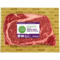 Simple Truth Natural Angus Beef Ribeye Steak