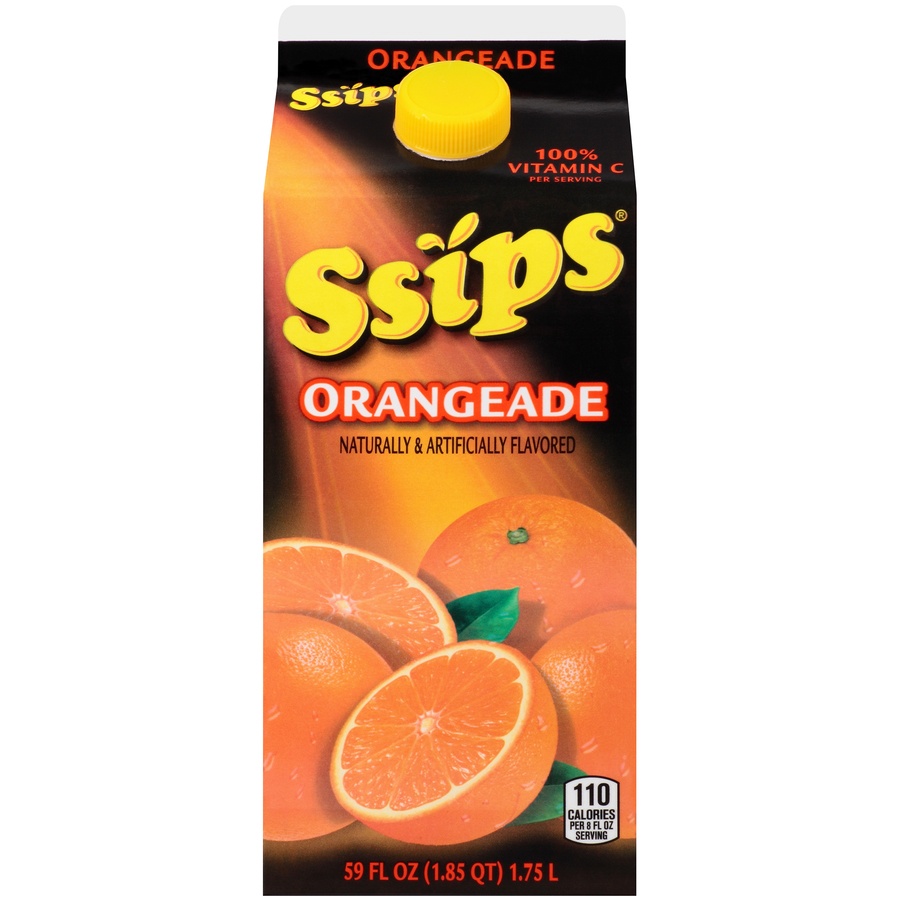 slide 1 of 8, Ssips Orangeade, 59 fl oz