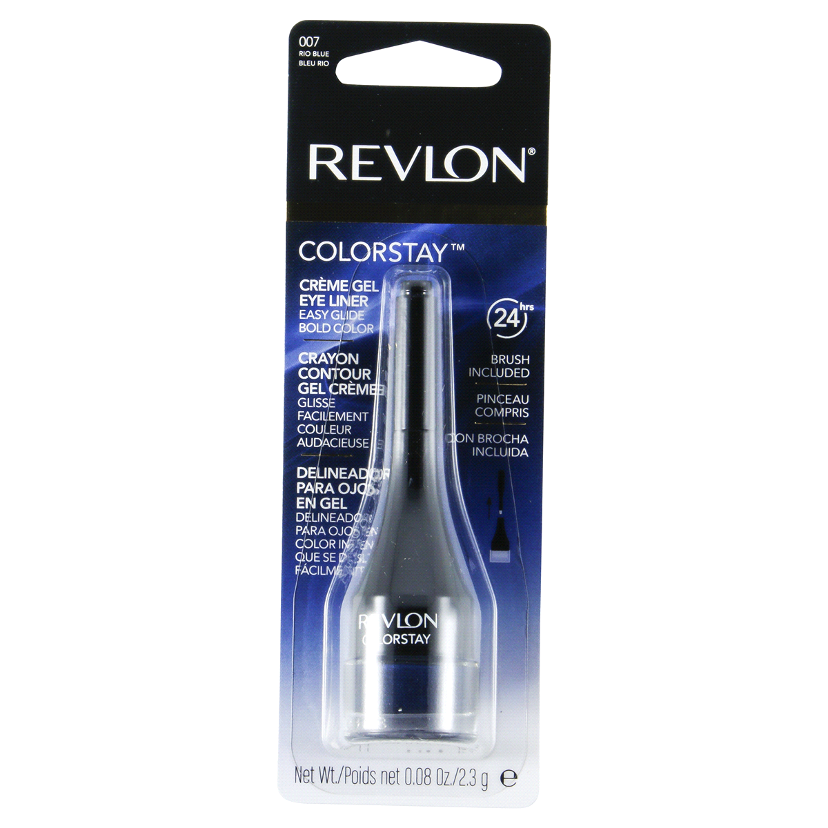 slide 1 of 2, Revlon Colorstay Creme Gel Eyeliner Rio Blue 007, 1 ct