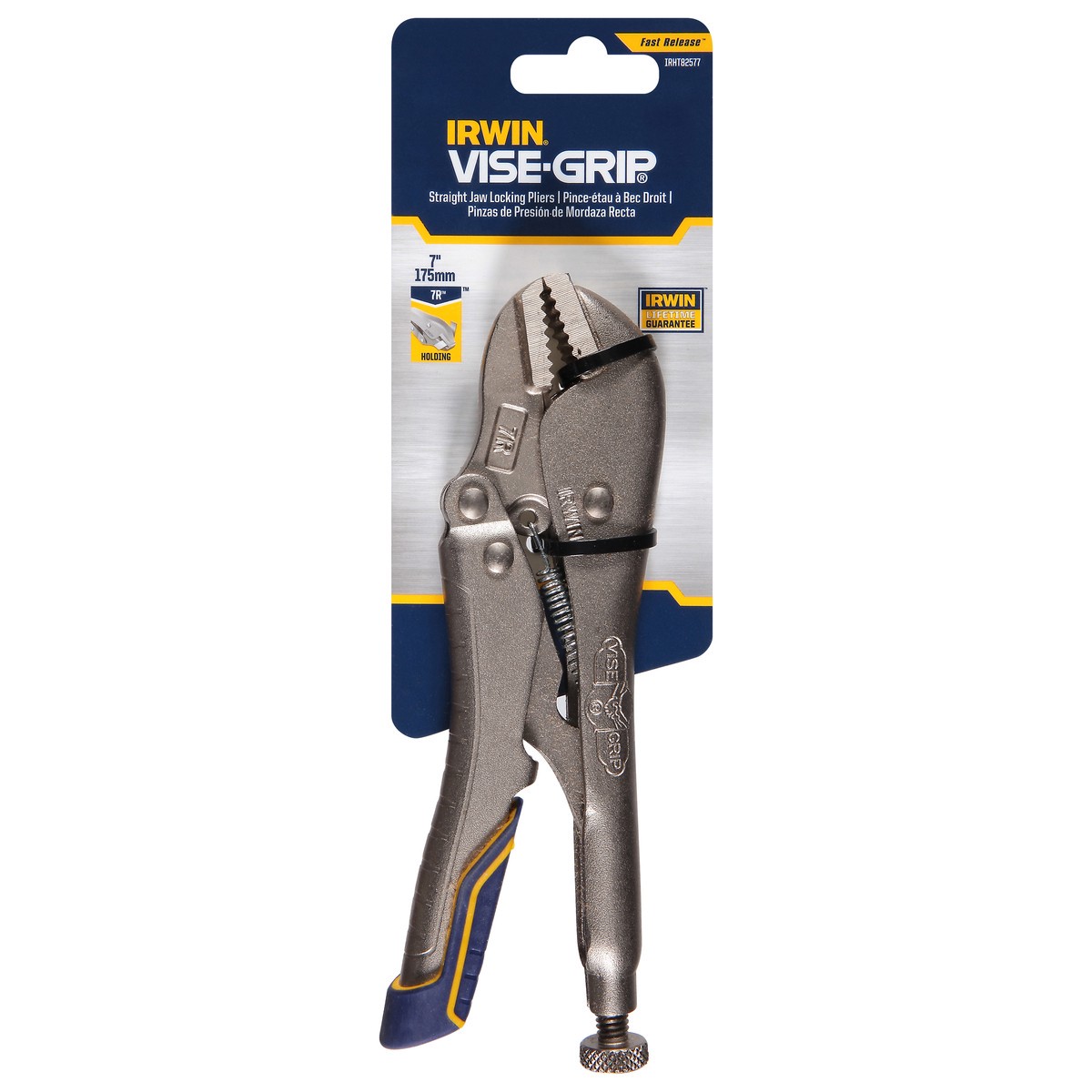 slide 1 of 9, Irwin Vise-Grip Straight Jaw Locking Pliers - 1 ea, 1 ct