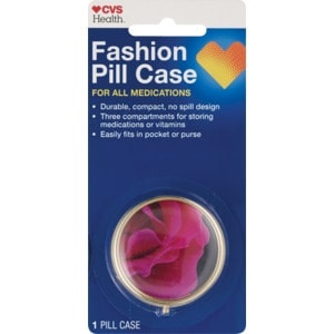 slide 1 of 1, CVS Health Fashion Pill Case, 1 ct