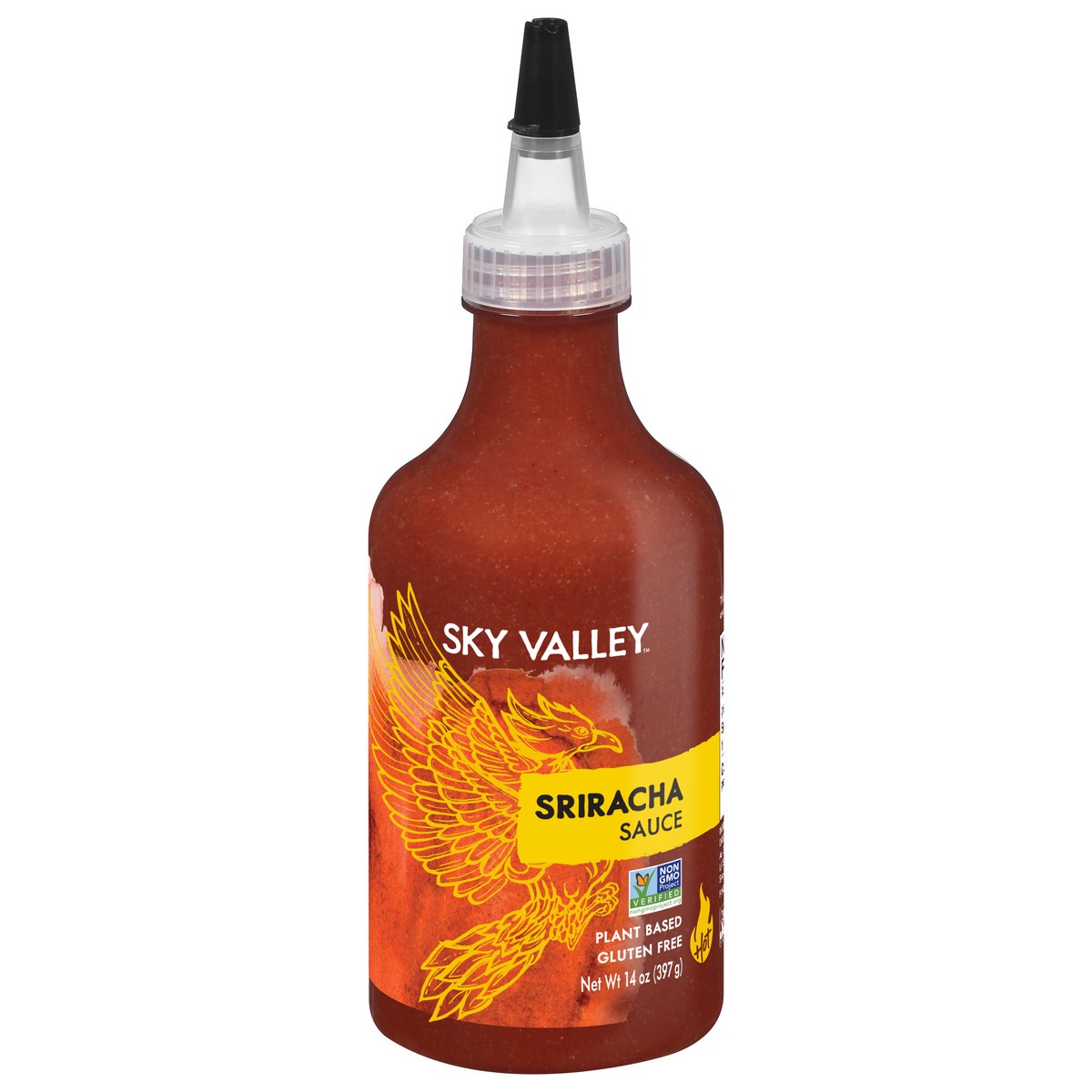 slide 1 of 7, Sky Valley Sriracha, 14 oz