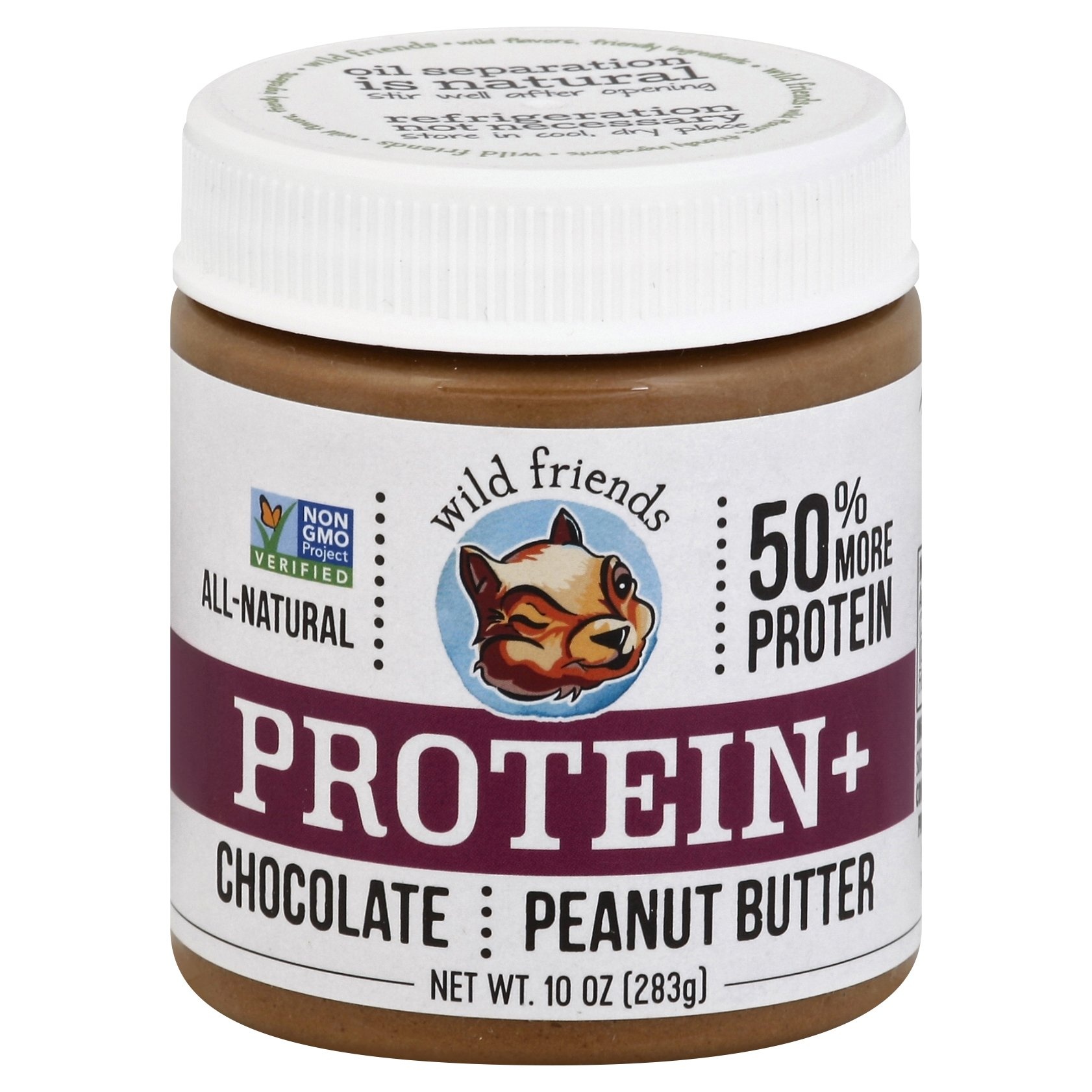 slide 1 of 1, Wild Friends Collagen Peanut Butter Chocolate, 10 oz