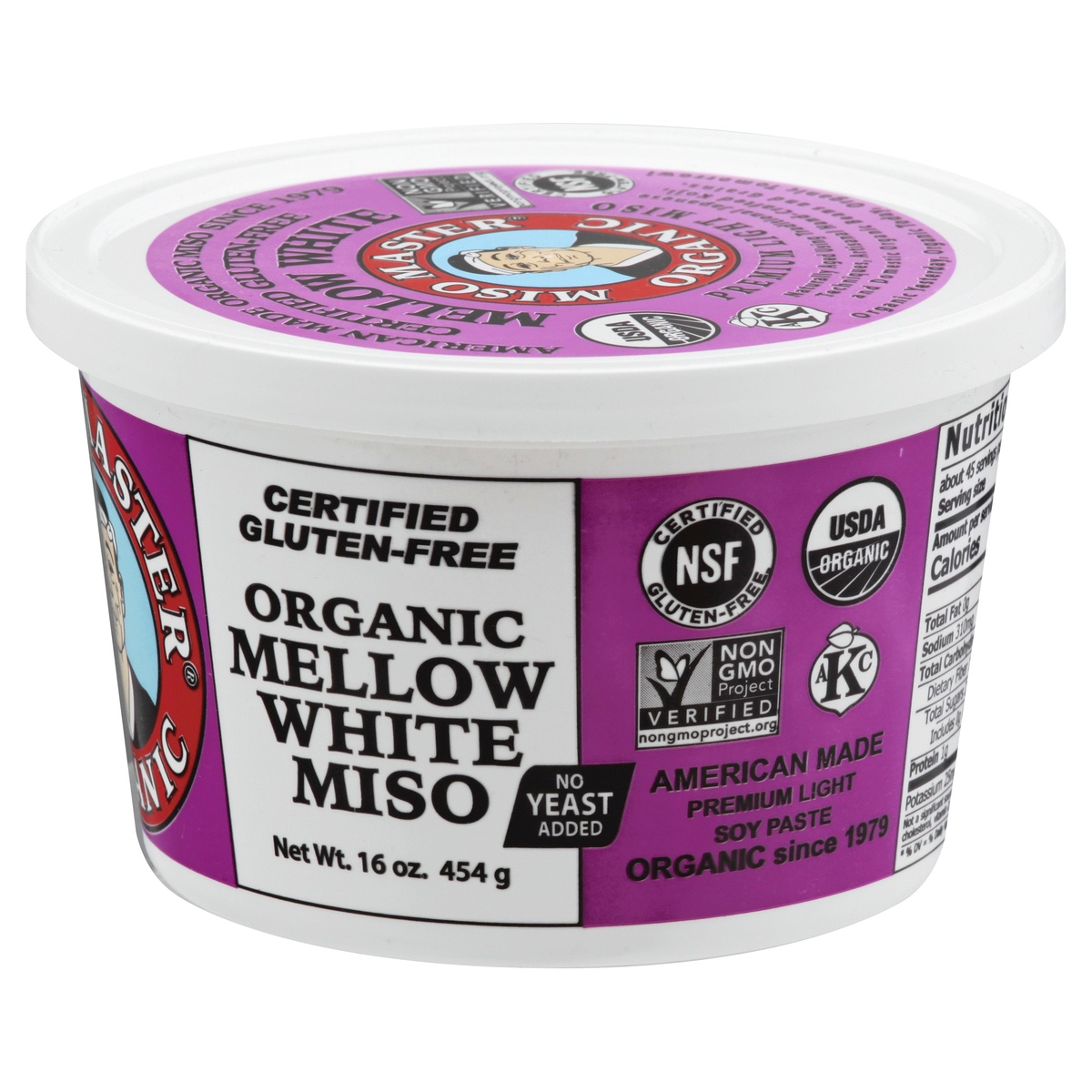 slide 3 of 11, Miso Master Organic Mellow White Miso, 16 oz