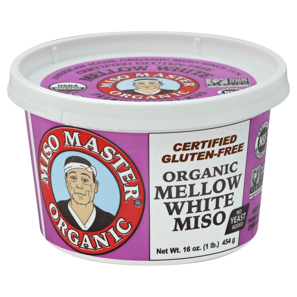 slide 13 of 14, Miso Master Organic Mellow White Miso 16 oz, 16 oz