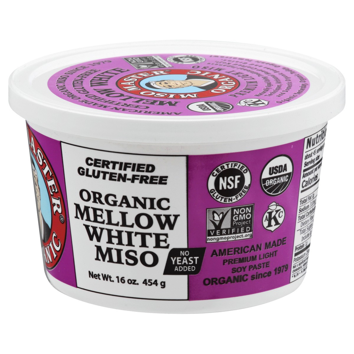 slide 4 of 14, Miso Master Organic Mellow White Miso 16 oz, 16 oz