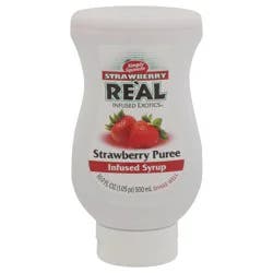 Simply Squeeze Strawberry Puree Strawberry Infused Syrup 16.9 fl oz