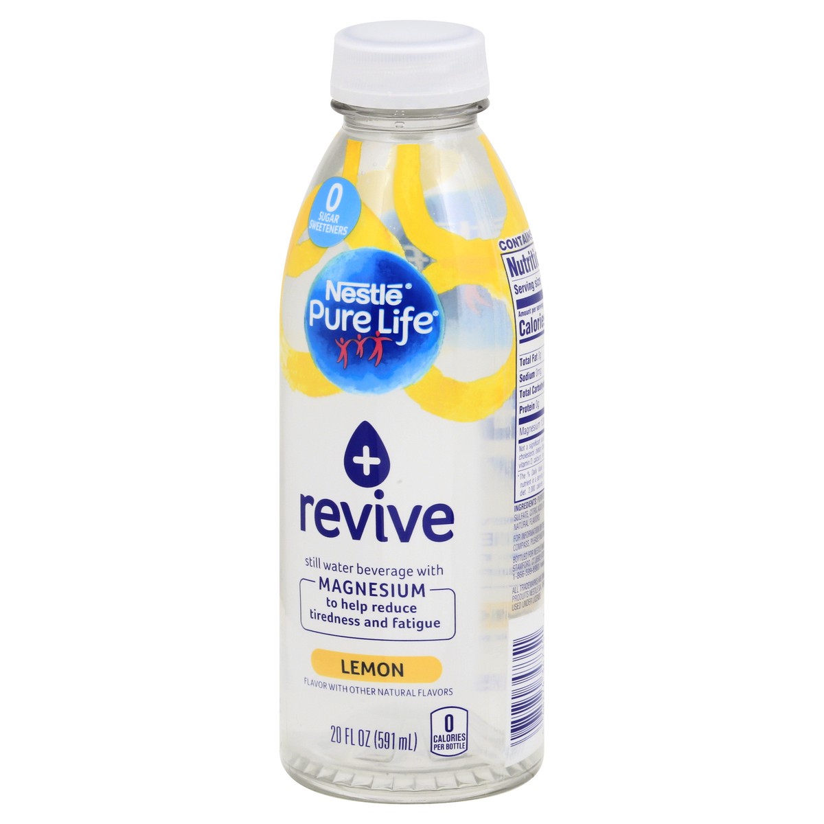 slide 9 of 10, Nestlé Pure Life + Revive Lemon Flavor Still Water Beverage 20 oz, 20 oz