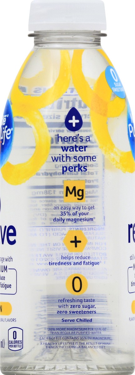 slide 4 of 10, Nestlé Pure Life + Revive Lemon Flavor Still Water Beverage 20 oz, 20 oz