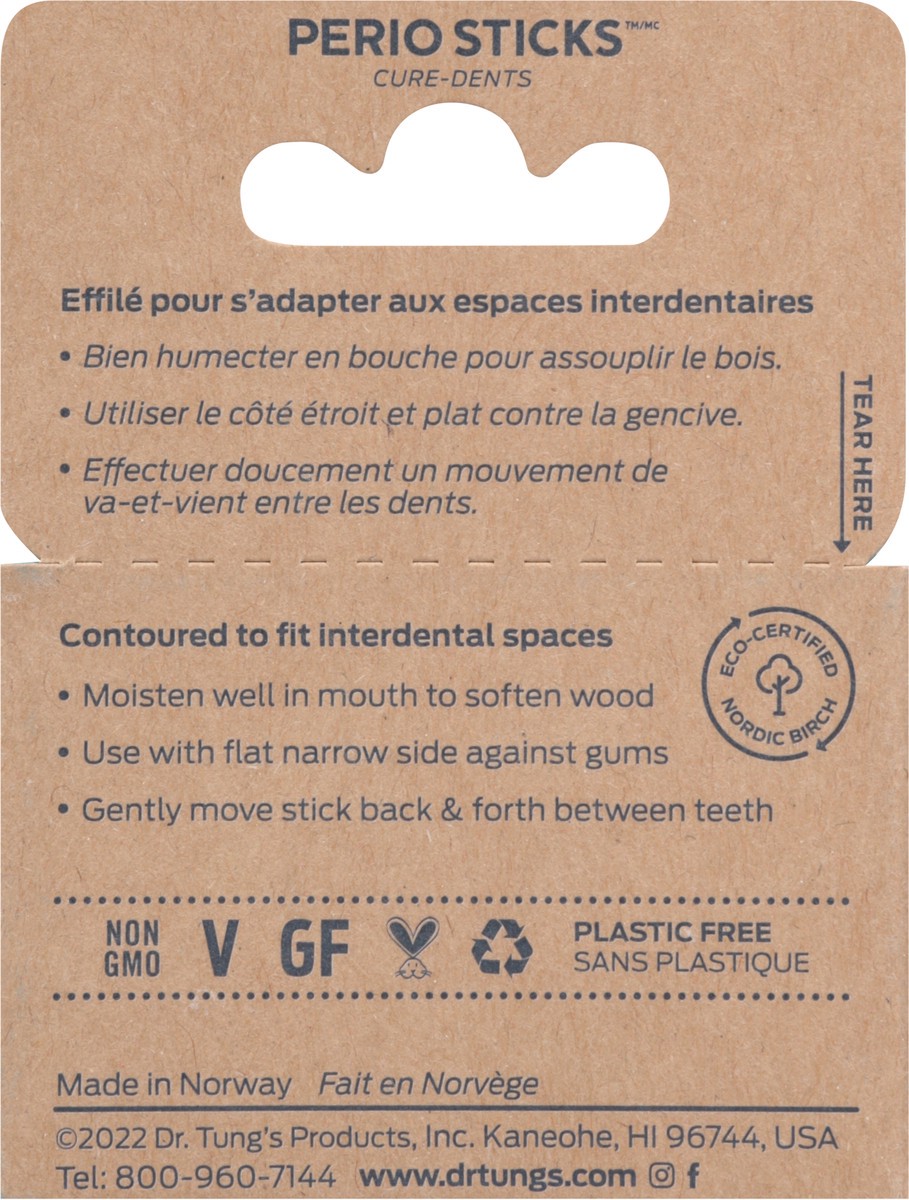 slide 11 of 11, Dr Tung's Ecosentials Thin Perio Sticks 100 ea, 100 ct