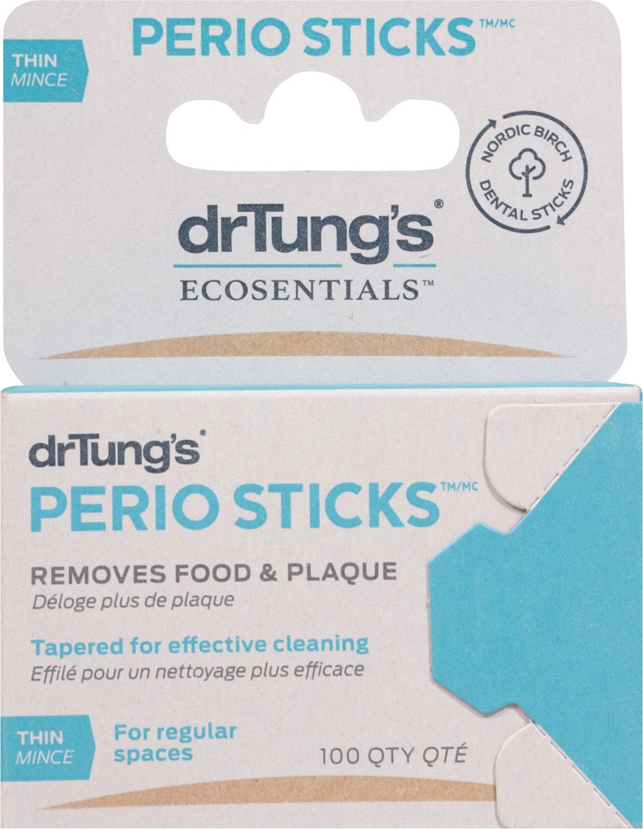 slide 10 of 11, Dr Tung's Ecosentials Thin Perio Sticks 100 ea, 100 ct