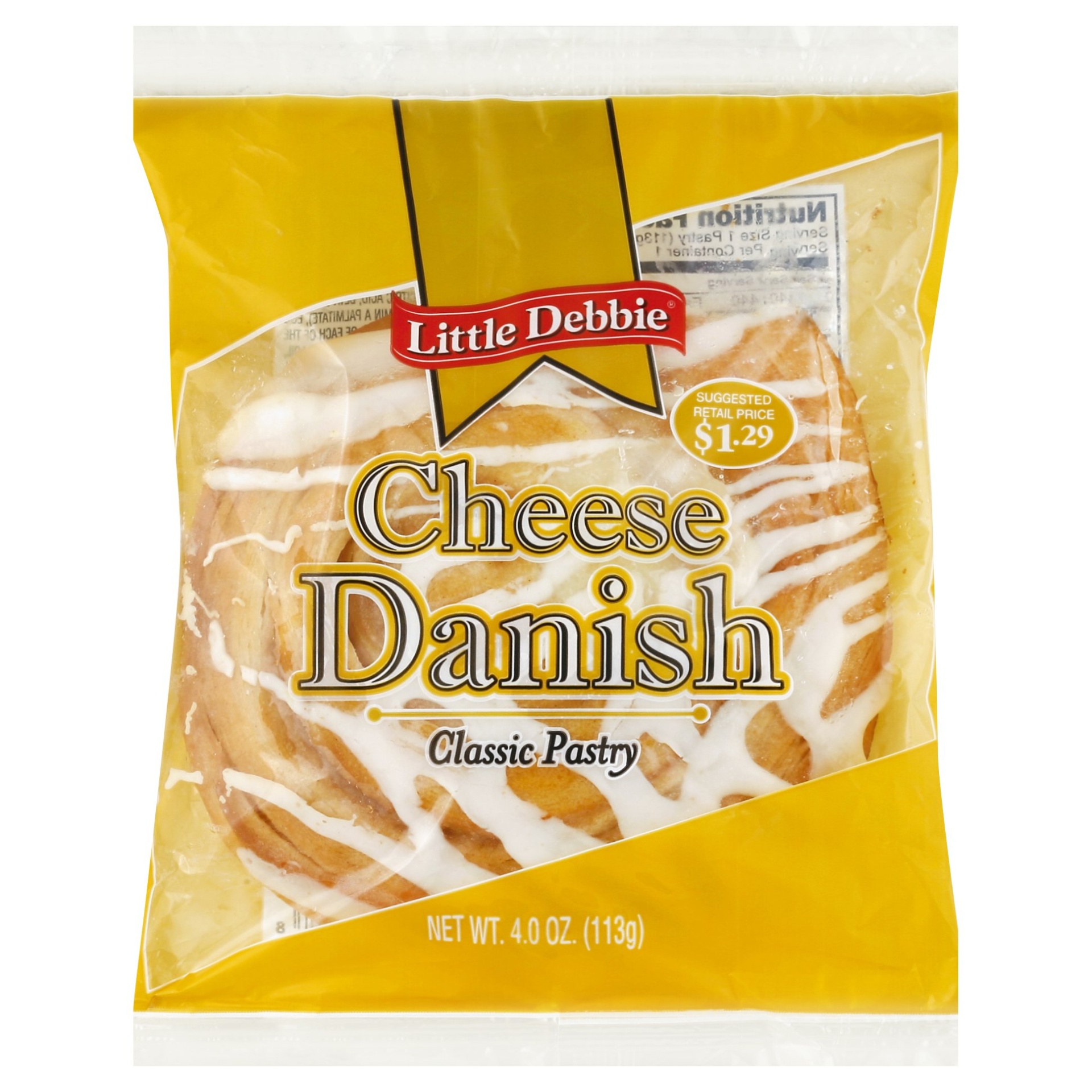 slide 1 of 1, Little Debbie Cheese Danish, 4 oz