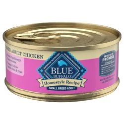 Blue Buffalo Blue Homestyle Recipe Small Breed Adult Natural Chicken Dinner with Garden Vegetables Food for Dogs 5.5 oz