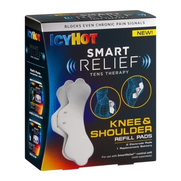 slide 1 of 4, Icy Hot Smartrelief Knee & Shoulder Tens Therapy Relief Kit, 1 ct