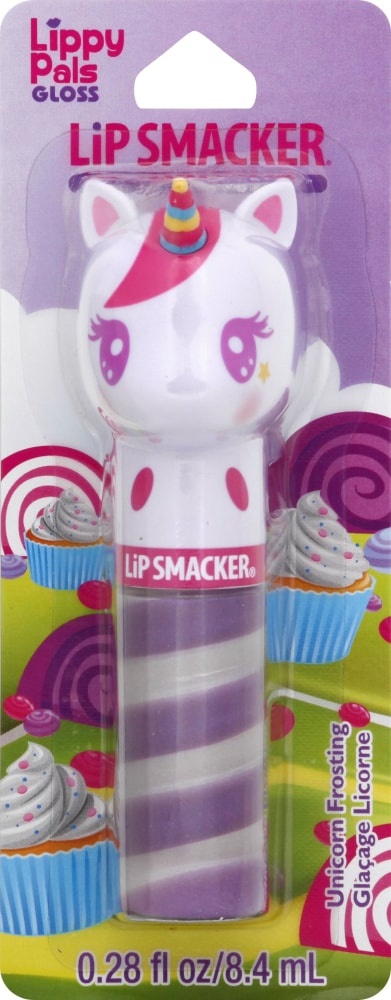 slide 1 of 3, Bonne Bell Lip Smacker Lippy Pal Swirl Lip Gloss-Unicorn - Unicorn Frosting, 1 ct