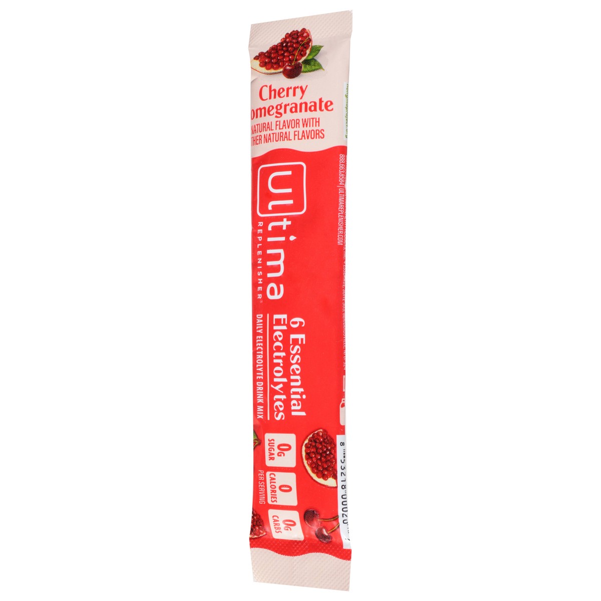 slide 14 of 14, Ultima Replenisher Daily Cherry Pomegranate Electrolyte Drink Mix 0.12 oz, 1 ct