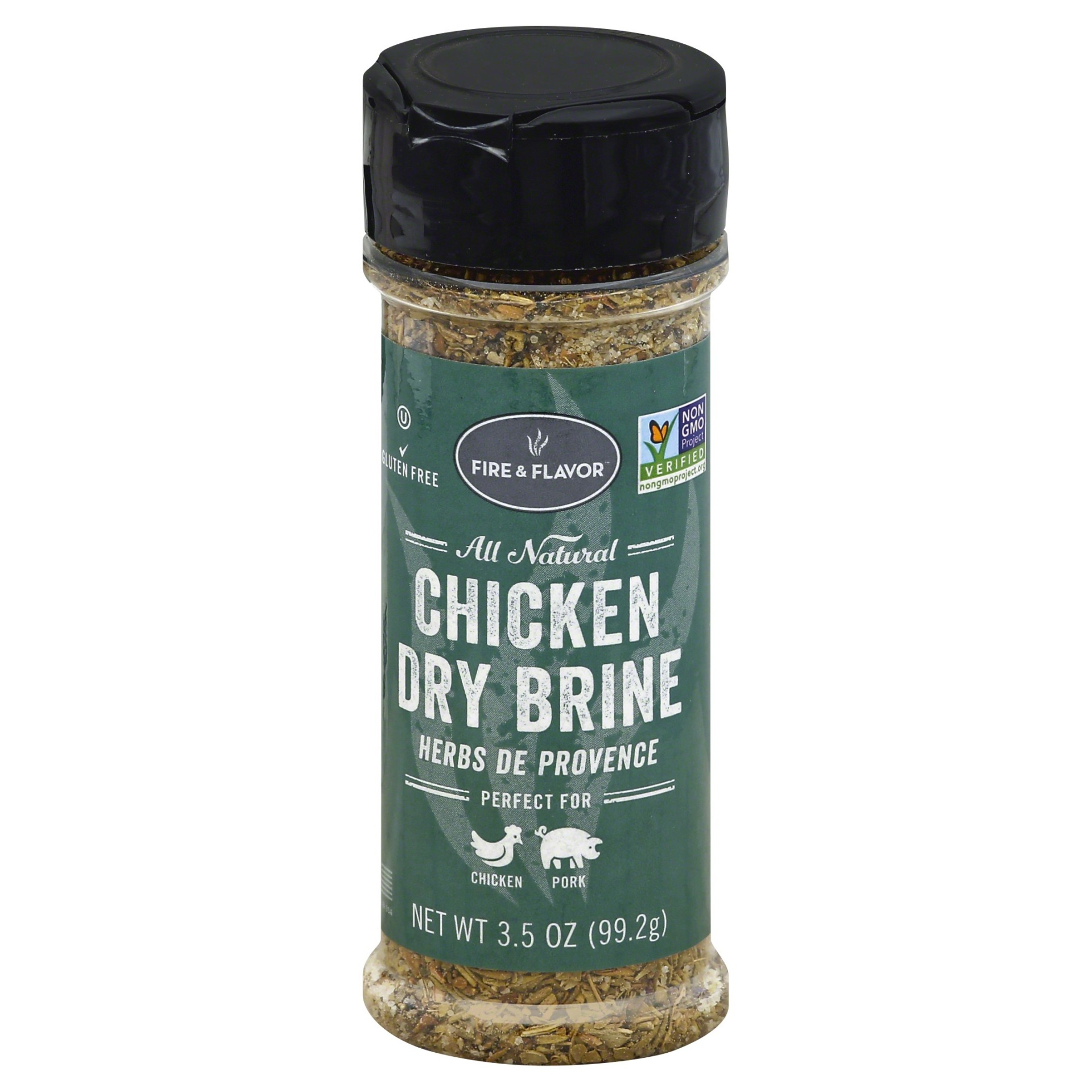 slide 1 of 1, Fire & Flavor Chicken Dry Brine Herbs De Provence, 3.5 oz