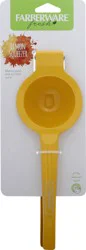 Farberware Fresh Lemon Squeezer Yellow