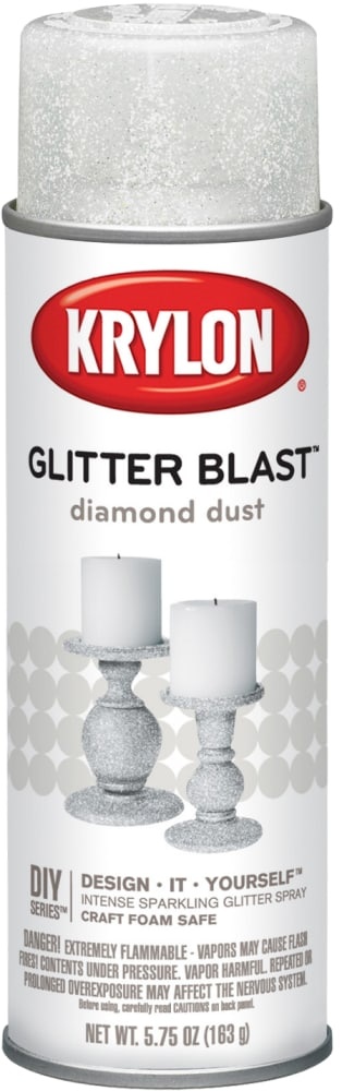 slide 1 of 1, Krylon Glitter Blast Glitter Spray Paint - Diamond Dust - 5.75 Ounce, 5.75 oz