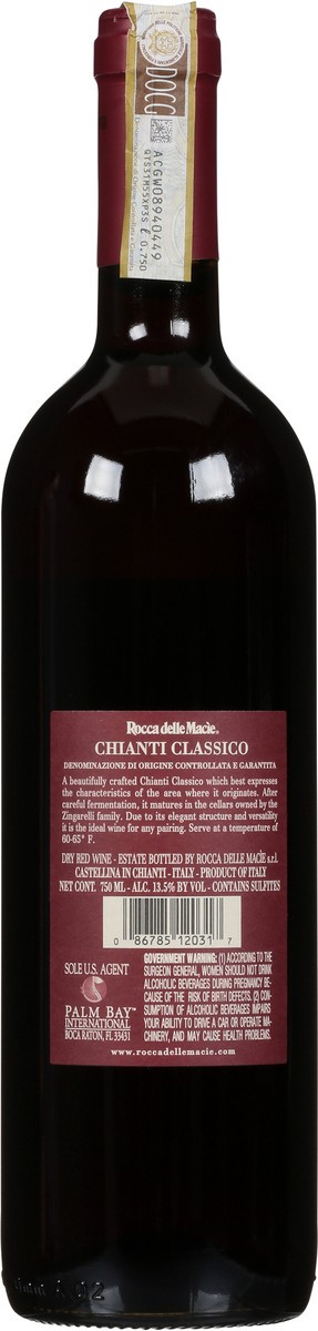 slide 4 of 7, Rocca delle Macie Chianti Classico, 750ml, 750 ml