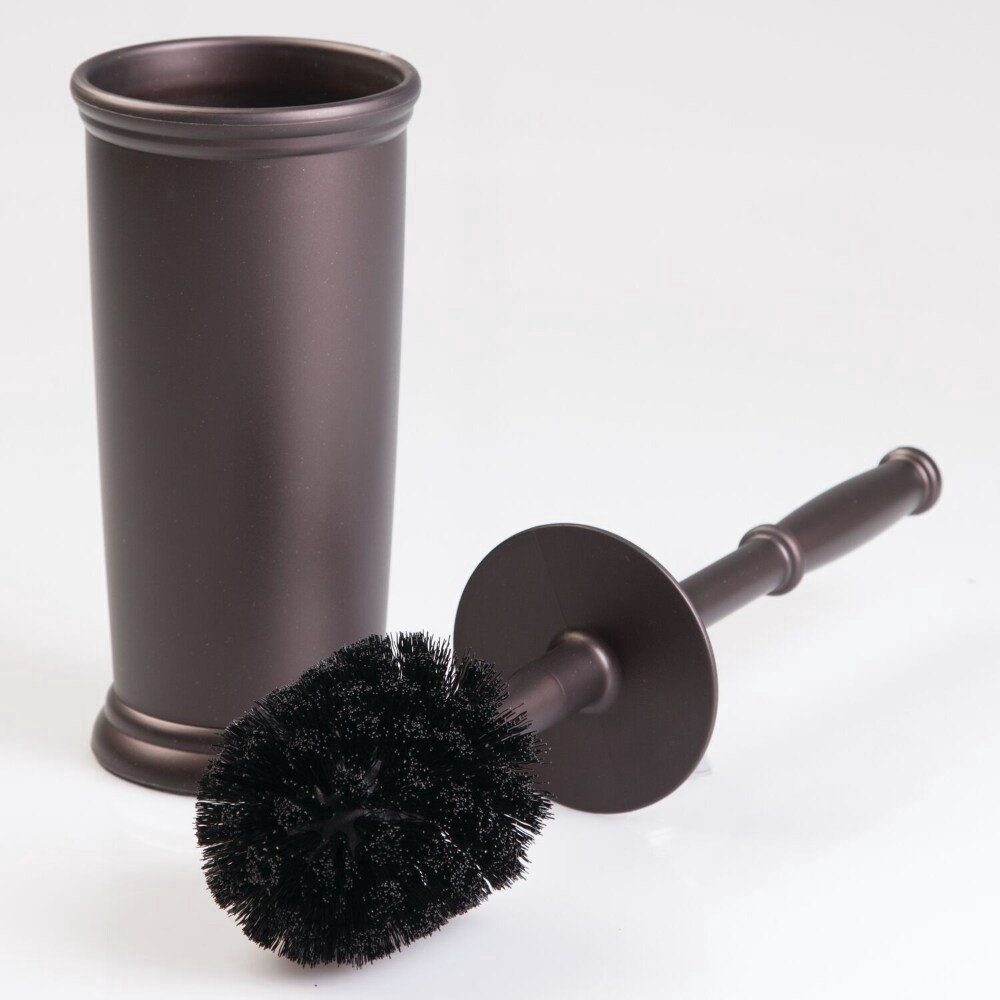slide 3 of 4, InterDesign Kent Toilet Bowl Brush - Black, 1 ct