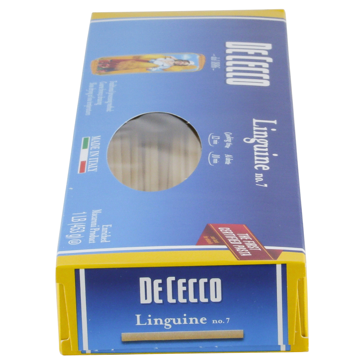 slide 6 of 6, De Cecco Linguine Pasta, 16 oz