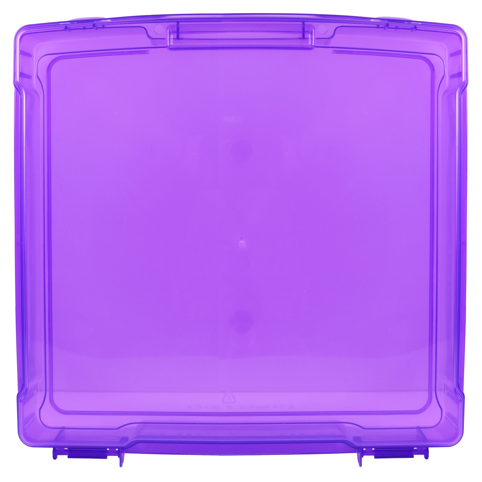 slide 2 of 4, 12" X 12" Purple Scrapbook Paper Case By Simply Tidy, 12 in x 12 in