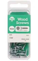 Hillman Phillips Steel Wood Screws