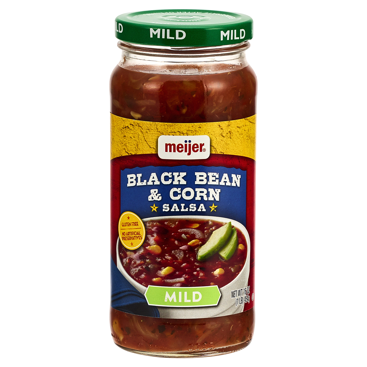 slide 1 of 1, True Goodness Corn & Black Bean Mild Salsa, 16 oz