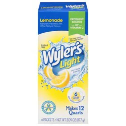Wyler's Light Pitcher Pack Drink Mix Lemonade 6ct