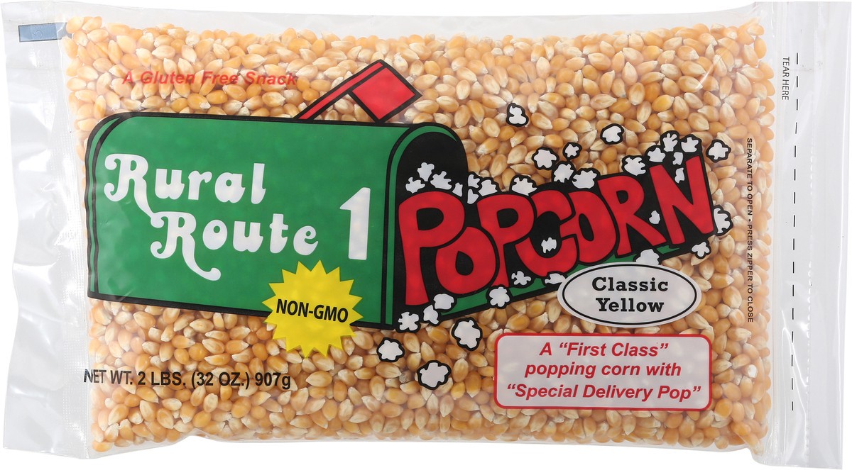 slide 10 of 13, Rural Route 1 Classic Yellow Popcorn 32 oz, 32 oz