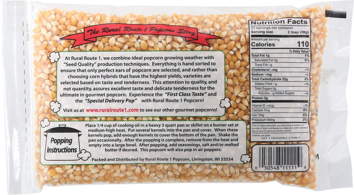 slide 3 of 13, Rural Route 1 Classic Yellow Popcorn 32 oz, 32 oz