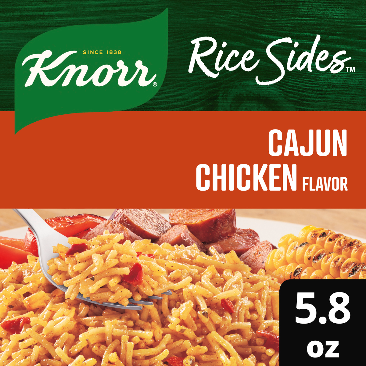 slide 1 of 17, Knorr Rice Sides Cajun Chicken Flavor Rice & Pasta Blend 5.8 oz, 5.8 oz