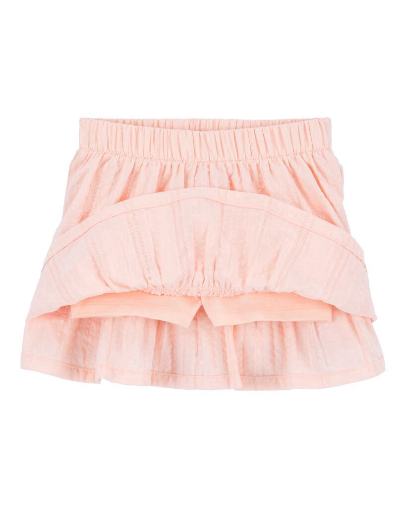 slide 2 of 3, Carter's Toddler Tiered Skort - Pink Pink 5T, 1 ct