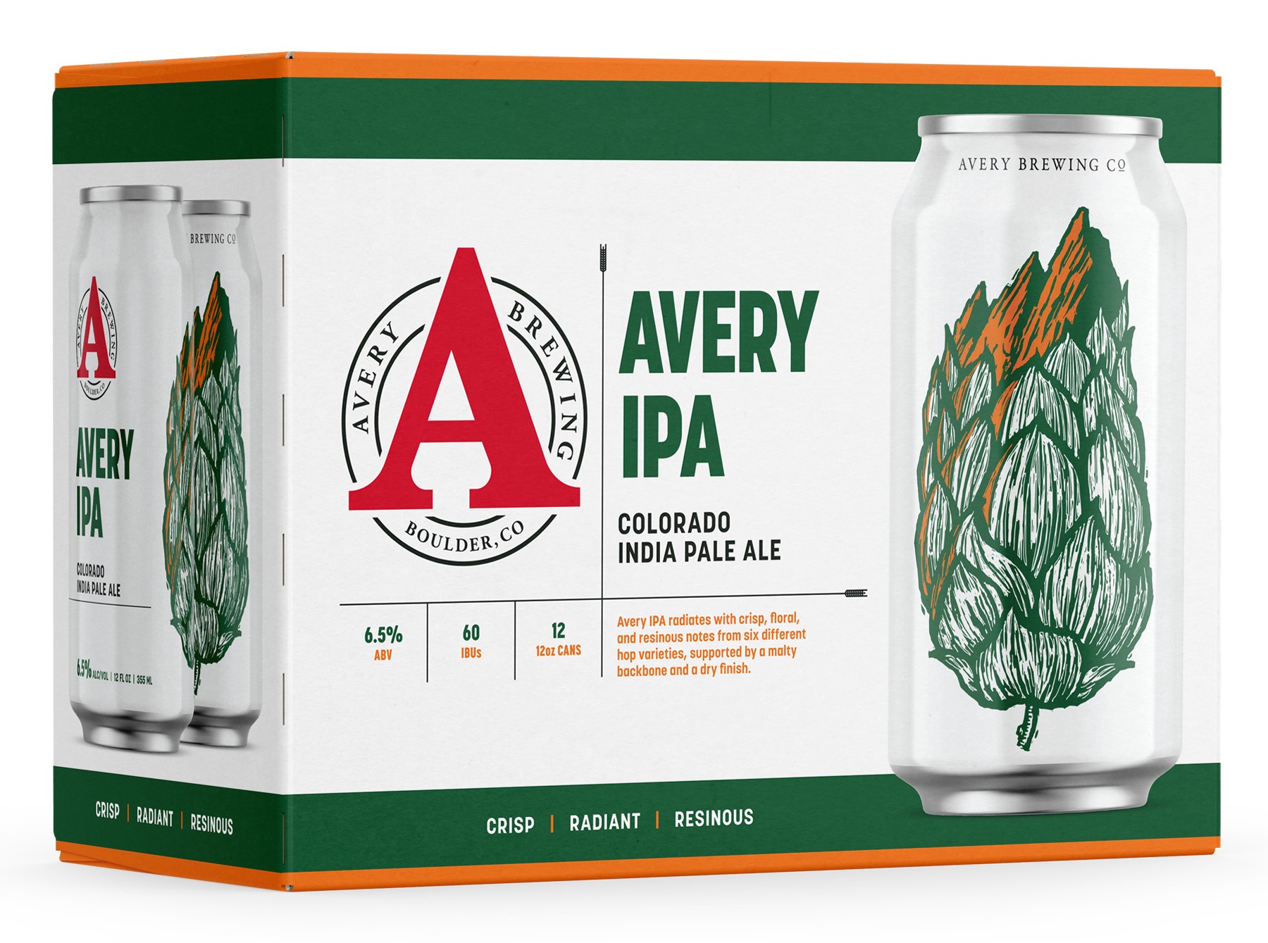 slide 10 of 10, Avery Brewing IPA - 12 Pack 12 fl oz Cans, 12 ct