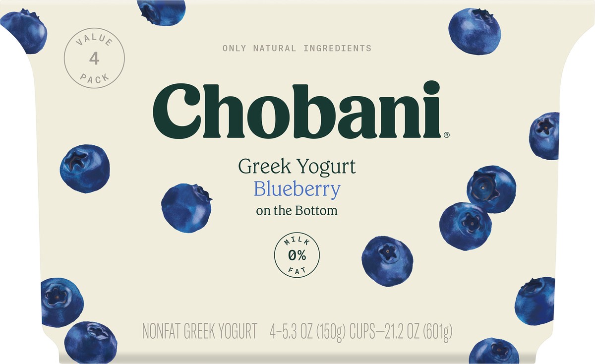 slide 6 of 9, Chobani Yogurt, 4 ct; 5.3 oz