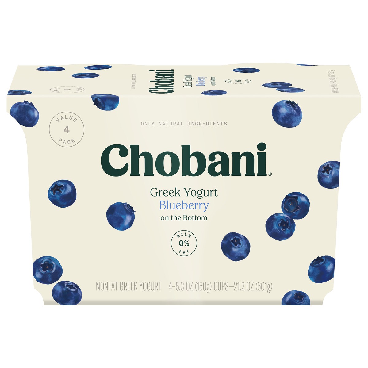 slide 1 of 9, Chobani Yogurt, 4 ct; 5.3 oz