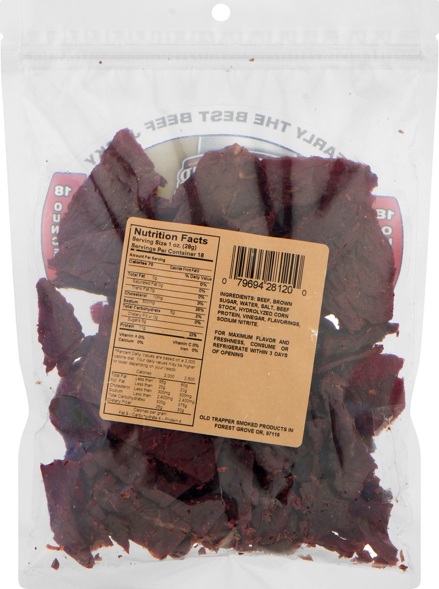 slide 8 of 9, Old Trapper Beef Jerky Fashioned, 1 ct