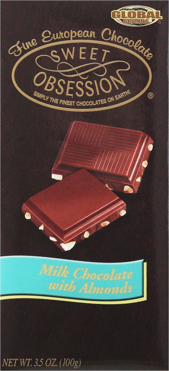 slide 1 of 9, Global Brands Milk Chocolate with Almonds, 3.5 Ounce, 3.5 oz