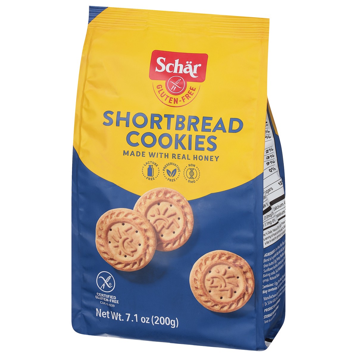 slide 2 of 9, Schär Gluten-Free Shortbread Cookies 7.1 oz, 7.1 oz