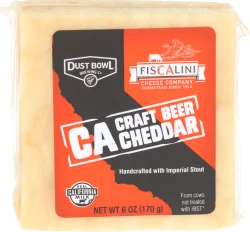 Fiscalini Ca Craft Beer Cheddar