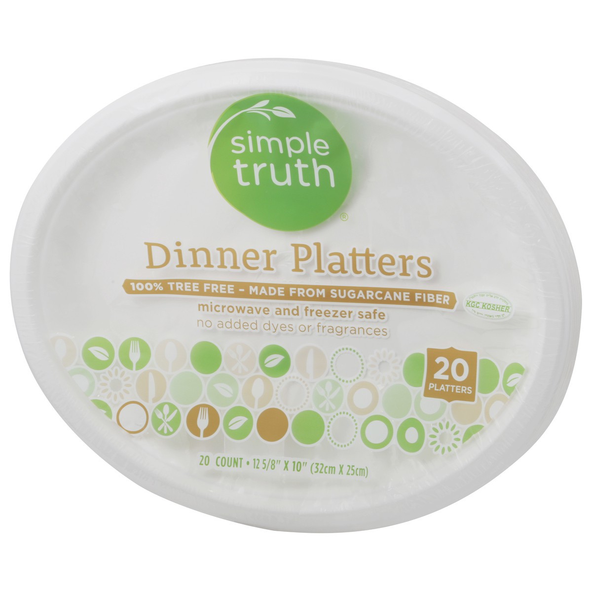 slide 9 of 9, Simple Truth Dinner Platters, 20 ct