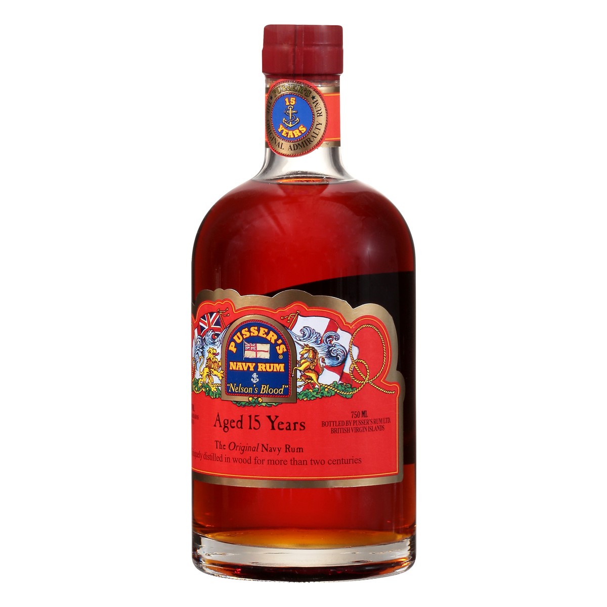 slide 8 of 8, Pusser's Rum Navy Rum, Nelson's Blood, 750 ml